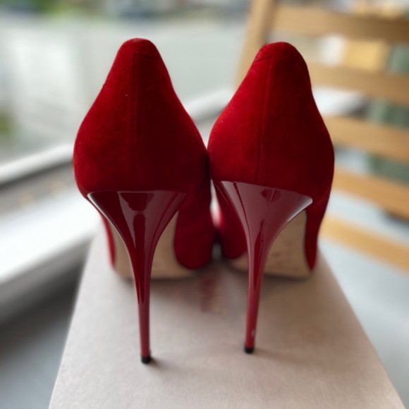 JIMMY CHOO ANOUK SUE SUEDE PUMP SZ 40 SHOE - Picture 5 of 6